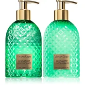 Vivian Gray Kozmetični set Bergamot & Lemongrass (kremno milo in losjon za roke)