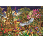 Clementoni - Puzzle Gozdni fantazijski vrt - 1 500 kosov