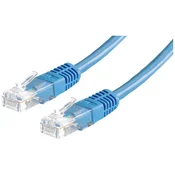 VALUE Value 21.99.0954 RJ45 omrežni kabel\, Patch kabel CAT 6 U/UTP 1.50 m modra 1 kos, (20420433)