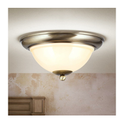 Orion DL 7-675/27-Plafonska svetiljka AUSTRIAN OLD LAMP 2xE27/60W/230V bronza/bež