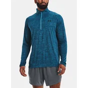 Under Armour T-shirt UA Tech 2.0 1/2 Zip-BLU - Mens