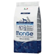 Monge Daily Medium Puppy and Junior, Piletina - 800 g