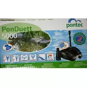PONTEC Filter PonDUETT 5000 5000l/h max. višina črpanja 2,2m 40W