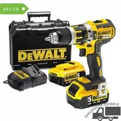 DEWALT akumulatorski udarni vrtalnik DCD795P2