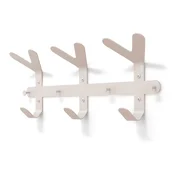 Sivorjav jeklen stenski obešalnik 66 cm Frondo – Spinder Design
