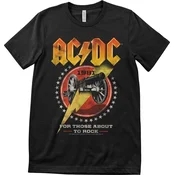 AC/DC Majica 1983 For those About To Rock Unisex Black L
