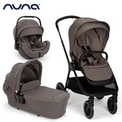 nuna otroški voziček 3v1 triv™ lx + lytl™ + arra™ flex thunder