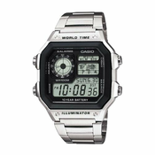 Ročna ura Casio AE-1200WHD-1AVEF Silver/Silver