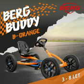 Berg Buddy B-Orange – otroški gokart – 3-8 let – po naročilu (dobava 7 do 14 dni)