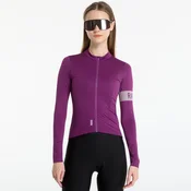 Dres Rapha Womens Pro Team Long Sleeve Midweight Jersey Deep Magenta/ White M