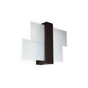 Sollux SL.0075 - Zidno svetlo FENIKS 1 1xE27/60W/230V wenge