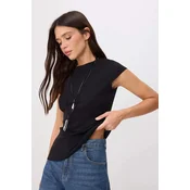 Trendyol Milla Ženska majica TWOSS26TS00299, Crna