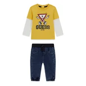 Guess Komplet bluza in hlače I6YG04 K3973 Rumena Regular Fit