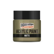 Akrilna barva mat - 50 ml - sokolske rjava
