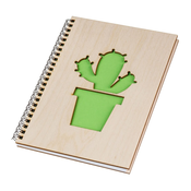 AtmoWood Lesen blok A5 - kaktus II
