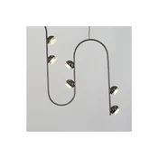 Opviq luster Aster 2843-12AS-24, LED 32 W, sivi