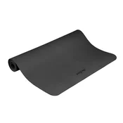 Rebel Active podloga za vadbo, joga, pilates, fitness, 200x115cm, 1cm TPE, črna