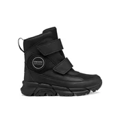 Gležnjarji Geox J Flexyper Plus Boy B Abx J66LCG 0FU54 C9999 S Črna