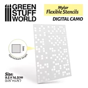 Flexible Stencils DIGITAL CAMO