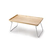Continenta C3245 - Poslužavnik za krevet 53x32 cm od kaucukovog drveta