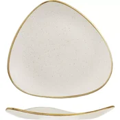 CHURCHILL Stonecast Barley White plitev krožnik, trikotne oblike, premer: 192 mm (12 kos)
