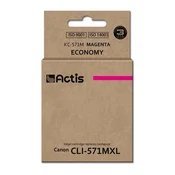 Actis KC-571M črnilo (magenta, 12 ml), združljivo s Canon CLI-571M