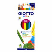 Boje drvene 8boja Giotto Mega Fila 225400 blister