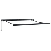 vidaXL vidaXL Retraktilna tenda Peščena 350 x 250 cm Tkanina in kovina, (5000251701)