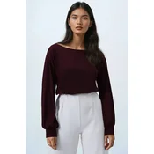 Trend Alacati Stili Ženska bluza Alc-X14393, Bordo