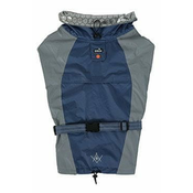 Nepremočljiva obleka za pse BIVOUAK modra 45cm Zolux