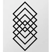 Wallity Zidna dekoracija Geometry, 60x30cm, Crna