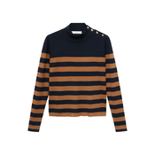 MANGO Pulover LUCCAPK marine/rjava
