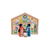 Lesena sestavljanka - jaslice &k amsterdam The Crib