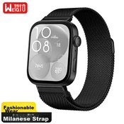 Weiqiantu Zamenska narukvica za pametne satove za Huawei Watch Fit 5, Crna