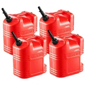 VEVOR Posoda za gorivo 19 L 34x23x385 cm Rdeča
