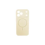 Silikonska futrola Magsafe LUX Iphone 17 PRO MAX BEŽ
