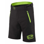 Etape Freedom moške kolesarske hlače, črno-zelene, XL