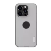 Maska NILLKIN Super Frosted Shield Pro za iPhone 16 Pro Max (sa logom) titanijum siva