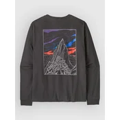 Patagonia Cloud Crag Long Sleeve moška majica ink black