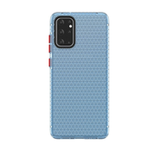 TPU gel ovitek/etui/ovitek Honeycomb za Samsung Galaxy S20 Ultra - moder
