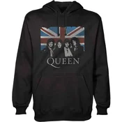 Queen Vintage Union Jack Black M Kapuco