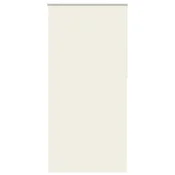 Vidaxl Zatemnitvena rolo senčila umazano bela 90x230 cm, širina blaga 85,7 cm, poliester