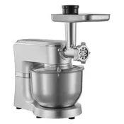 VEVOR Stojni mešalnik 6 L posoda 15 L mešalnik skodelica 430x235x560 mm srebrna
