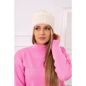 Womens cap Elora K336 ecru