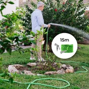 InnovaGoods Raztegljiva vrtna cev Hoostend InnovaGoods 15 m