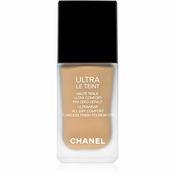 Chanel Ultra Le Teint Flawless Finish Foundation dolgoobstojni matirajoči tekoči puder za poenotenje tona kože odtenek B50 30 ml