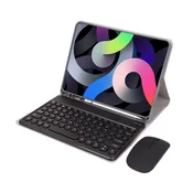 INF Združljivo ohišje Bluetooth tipkovnice z miško za Samsung Galaxy Tab A9+ 11-palčni - Črna, (5000116178)