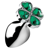 Booty Sparks - Lucky Clover Anal Plug - Medium Green