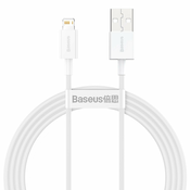 Baseus Superior Series kabel USB na Lightning 2.4A 1,5m (bijeli)