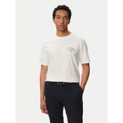 Tommy Hilfiger Majica Script Stack MW0MW43224 Bela Regular Fit